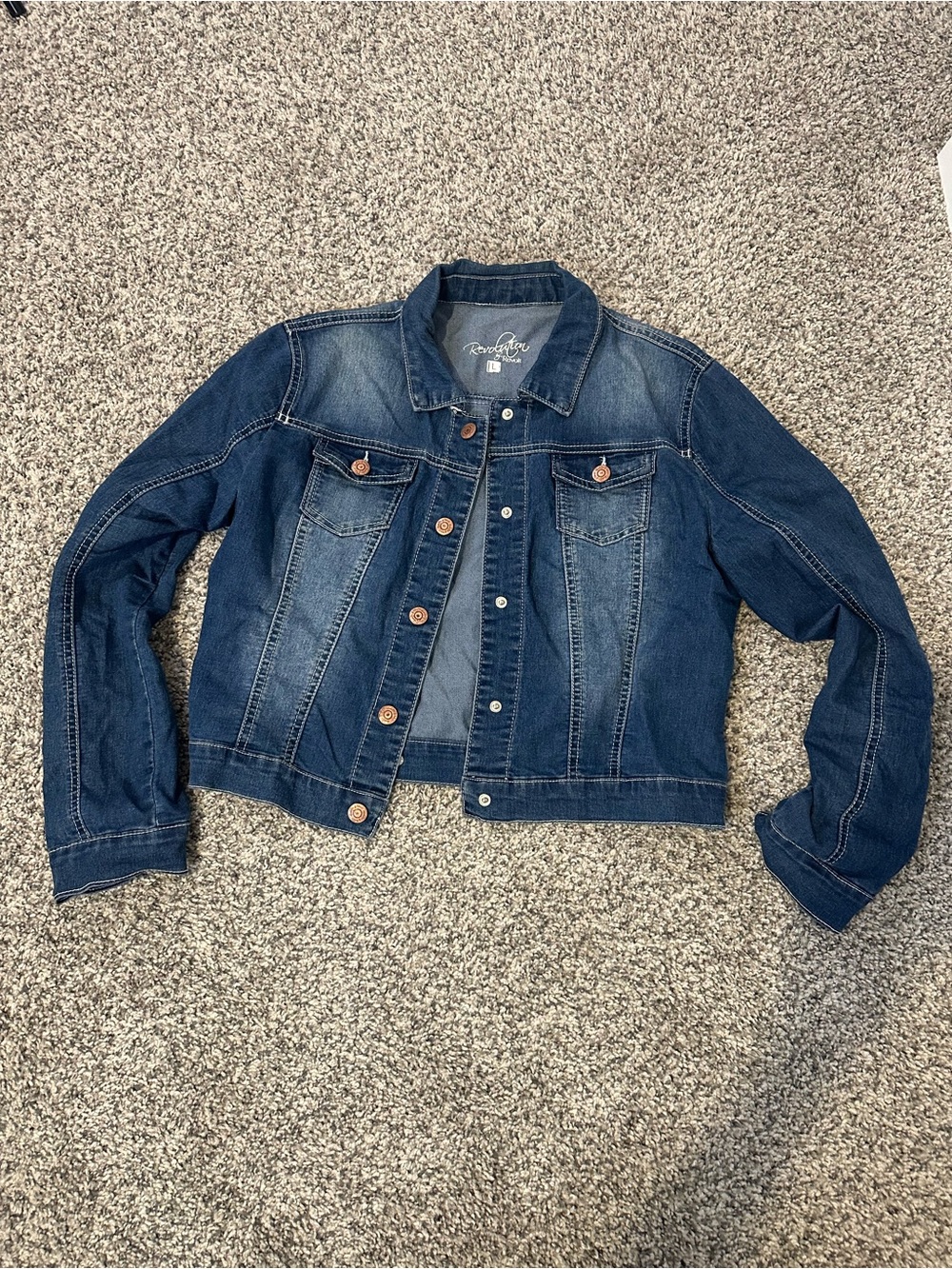 Revolution by Revolt Indigo Denim Jacket